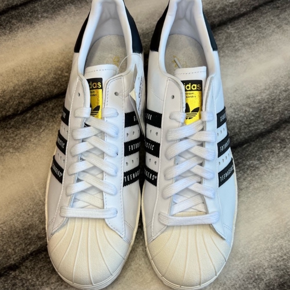Adidas Human Made x Superstar Gears for Futuristic Teenagers Classic Sneakers